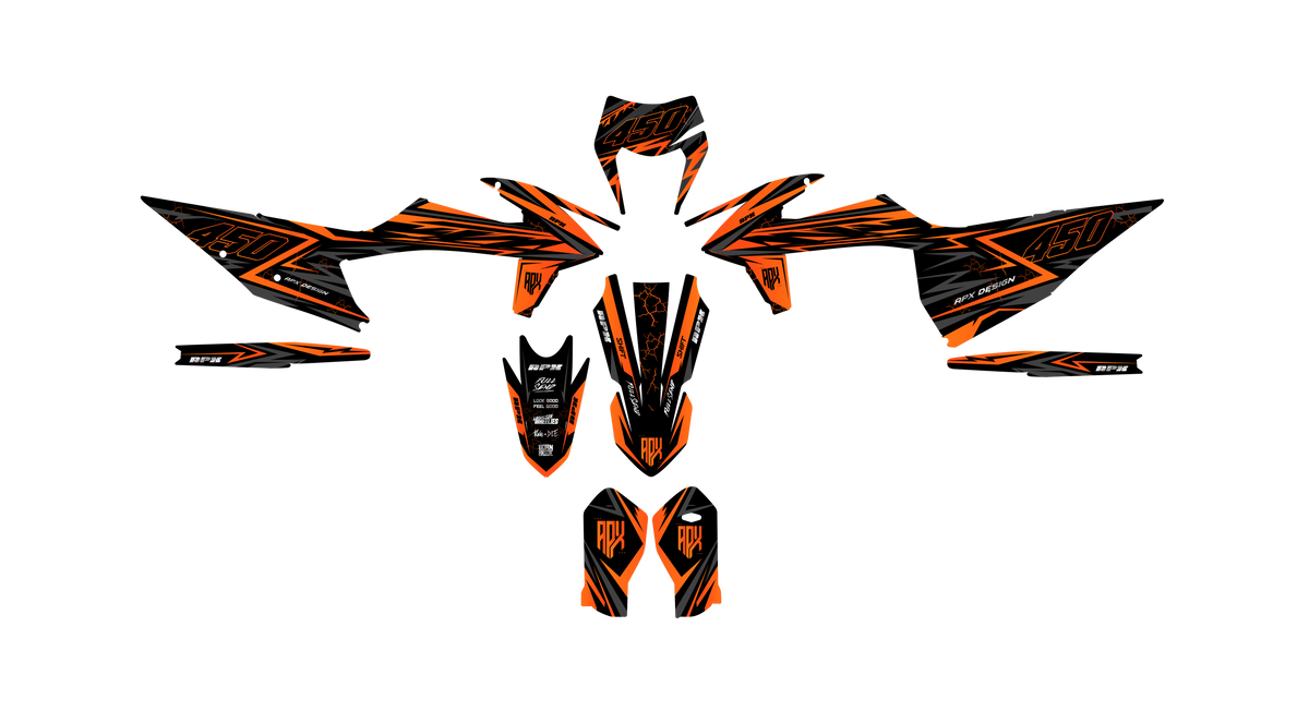Vertex Graphics Console VERTEX - Graphics Kit – APX Supermoto Parts Co.