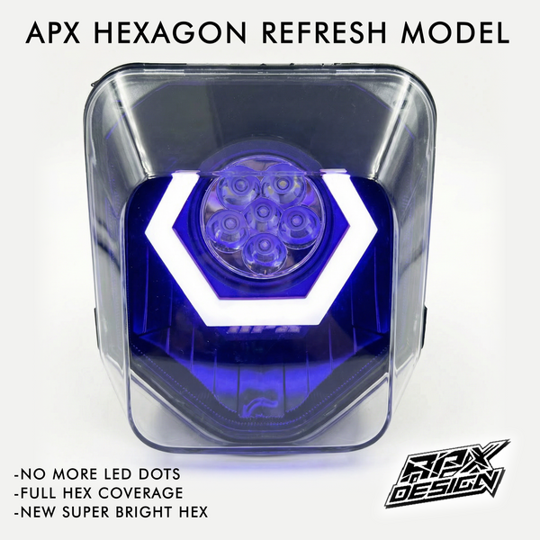 HUSQVARNA APX LED Headlight [HEX]