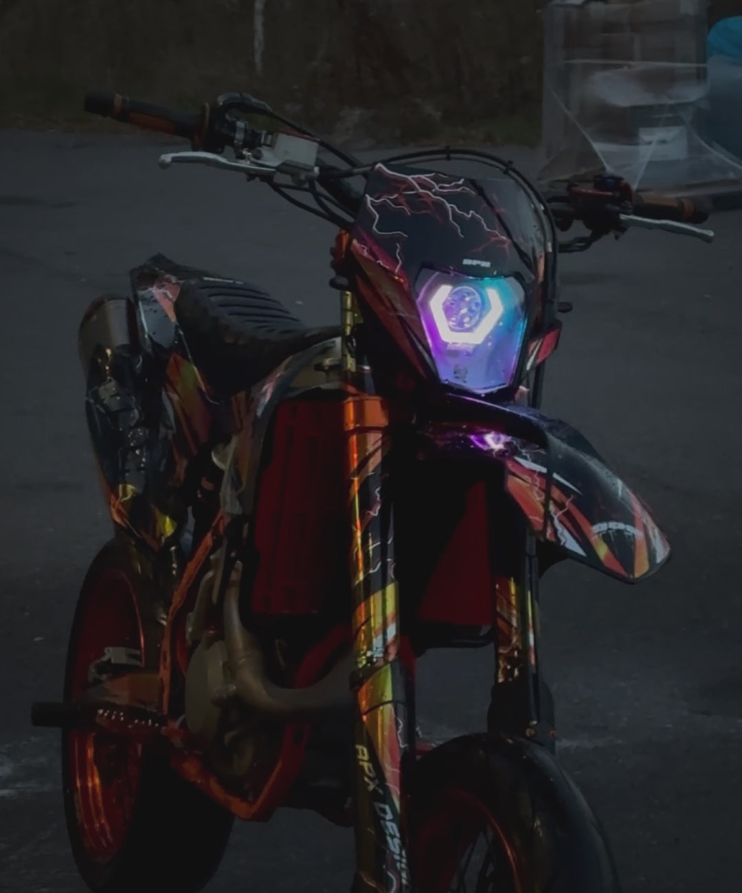HUSQVARNA APX LED Headlight [HEX]